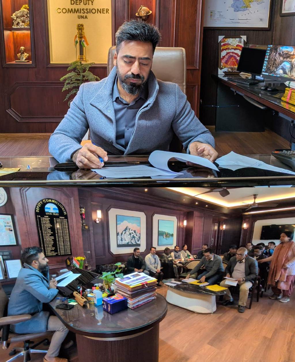 Una Leads in Tap Water to Every Home District Achieves 100 Functional Tap Connection Target Deputy Commissioner Emphasizes Quality and Source Conservation